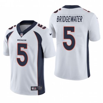 Teddy Bridgewater Denver Broncos White Vapor Limited Jersey