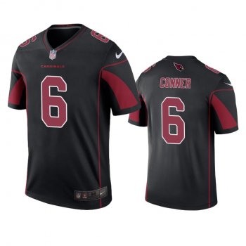 Arizona Cardinals James Conner Black Color Rush Legend Jersey