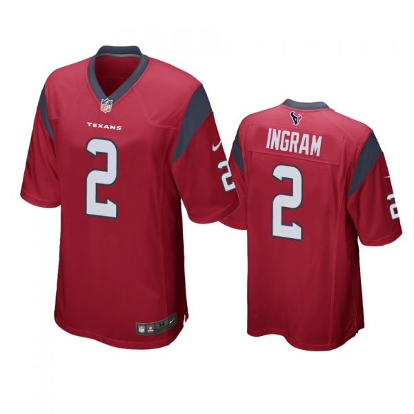 Houston Texans Mark Ingram Red Game Jersey