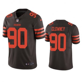 Color Rush Limited Cleveland Browns Jadeveon Clowney Brown Jersey