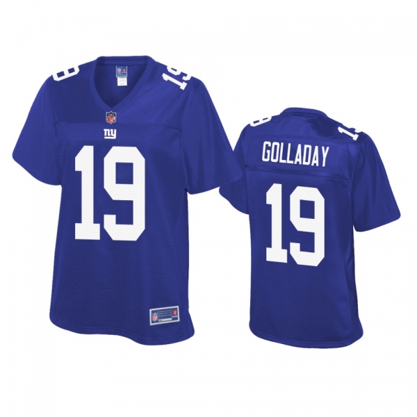 Women's New York Giants Kenny Golladay Royal Pro Line Jersey