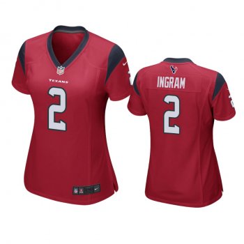 Women's Houston Texans Mark Ingram Red Game Jersey