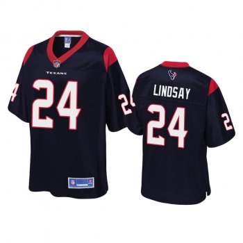 Houston Texans Phillip Lindsay Navy Pro Line Jersey - Men's