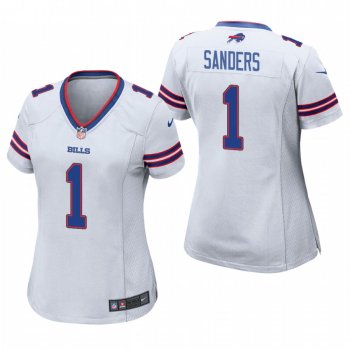 Women's Buffalo Bills Emmanuel Sanders White Game Jersey