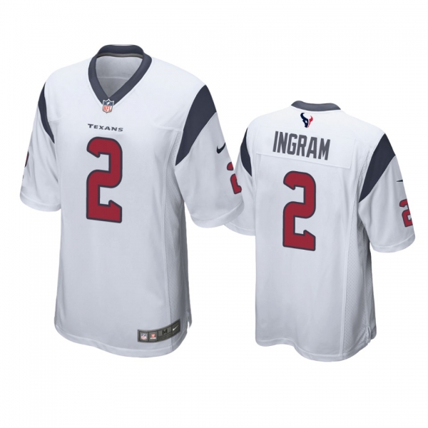 Houston Texans Mark Ingram White Game Jersey