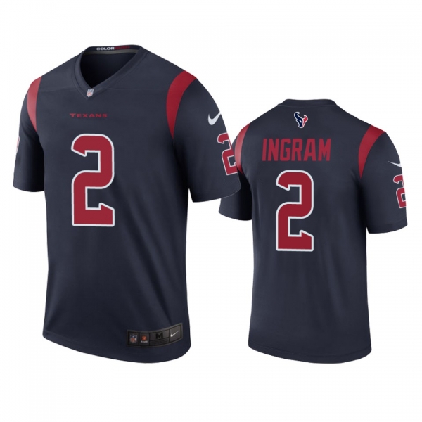 Houston Texans Mark Ingram Navy Color Rush Legend Jersey