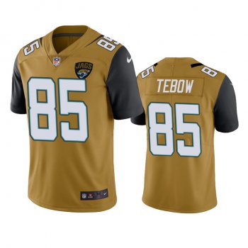 Color Rush Limited Jacksonville Jaguars Tim Tebow Gold Jersey