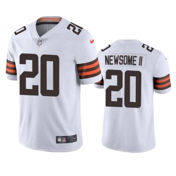 Cleveland Browns Greg Newsome II White Vapor Limited Jersey