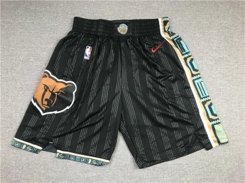 NBA Grizzlies Black Nike Shorts