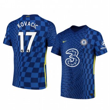 Chelsea Mateo Kovacic Navy Home Vapor Match Men's Jersey 2021-22