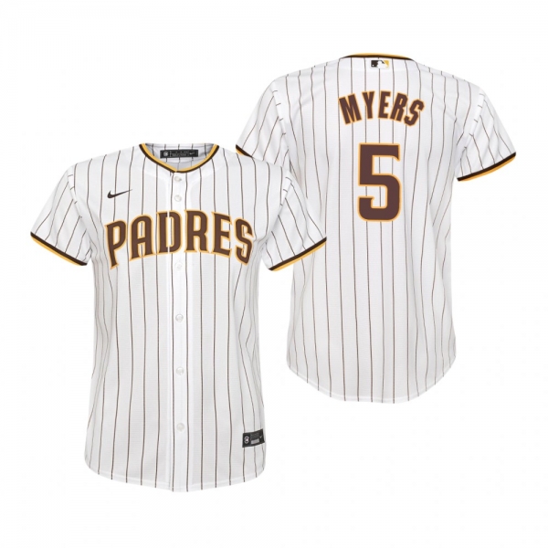 Youth San Diego Padres Wil Myers Nike White Replica Home Jersey