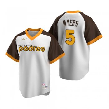 Men's San Diego Padres Wil Myers Nike White Cooperstown Collection Home Jersey