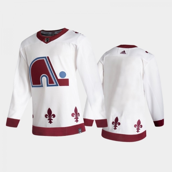 Men Colorado Avalanche Reverse Retro 2020-21 White Special Edition Authentic Jersey