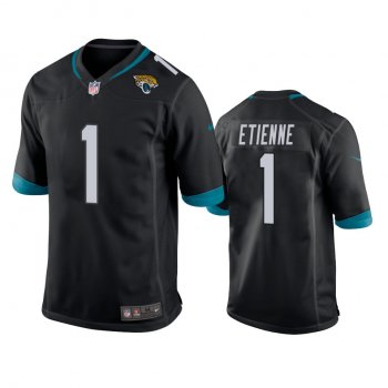 Jacksonville Jaguars Travis Etienne Black Game Jersey