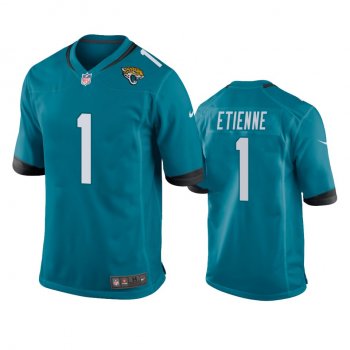 Jacksonville Jaguars Travis Etienne Teal Game Jersey