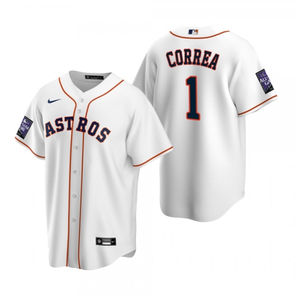 Houston Astros Carlos Correa White 2021 All-Star Game Home Replica Jersey