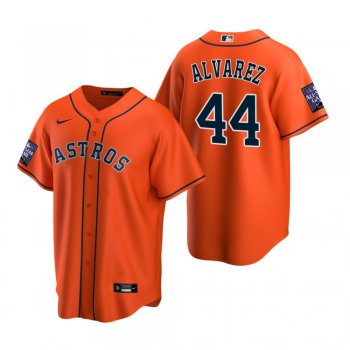 Houston Astros Yordan Alvarez Orange 2021 All-Star Game Alternate Replica Jersey