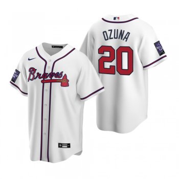 Atlanta Braves Marcell Ozuna White 2021 All-Star Game Alternate Replica Jersey