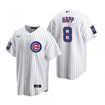 Chicago Cubs Ian Happ White 2021 All-Star Game Home Replica Jersey