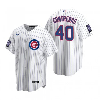 Chicago Cubs Willson Contreras White 2021 All-Star Game Home Replica Jersey