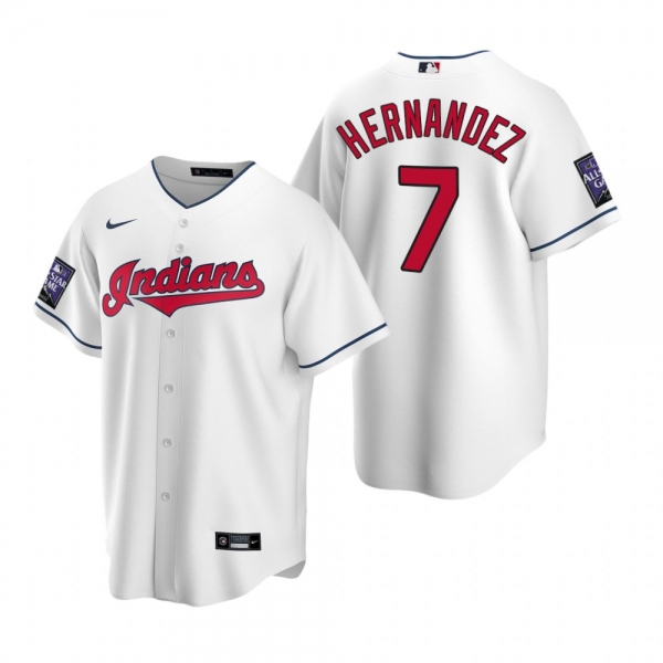 Cleveland Indians Cesar Hernandez White 2021 All-Star Game Home Replica Jersey