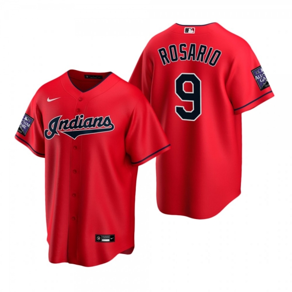 Cleveland Indians Eddie Rosario Red 2021 All-Star Game Alternate Replica Jersey