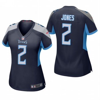 Women's Tennessee Titans Julio Jones Navy Game Jersey