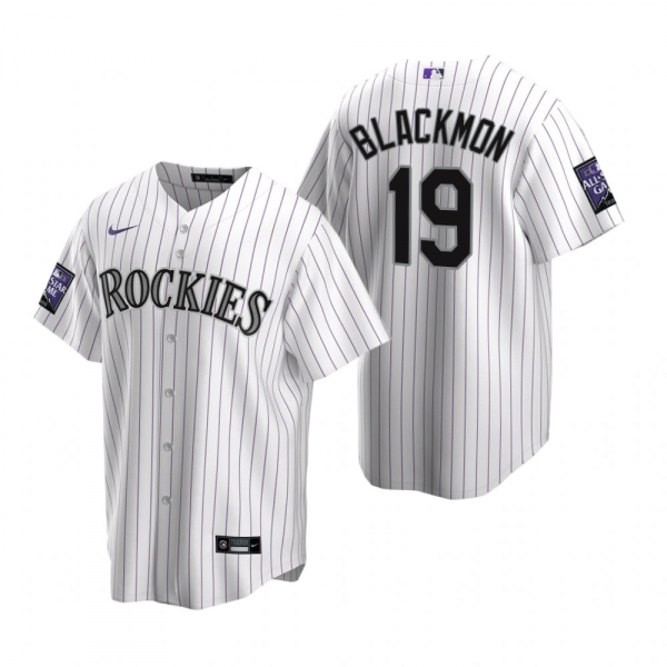 Colorado Rockies Charlie Blackmon White 2021 All-Star Game Home Replica Jersey