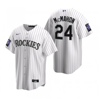 Colorado Rockies Ryan McMahon White 2021 All-Star Game Home Replica Jersey