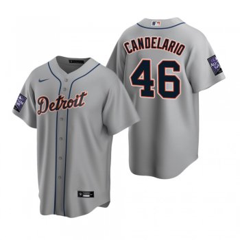 Detroit Tigers Jeimer Candelario Gray 2021 All-Star Game Replica Jersey