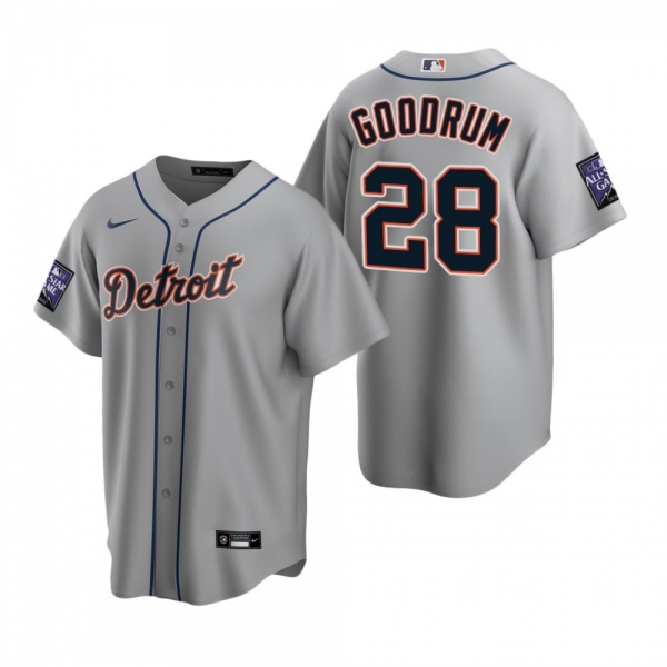 Detroit Tigers Niko Goodrum Gray 2021 All-Star Game Replica Jersey