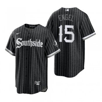 Chicago White Sox Adam Engel Black 2021 City Connect Replica Jersey