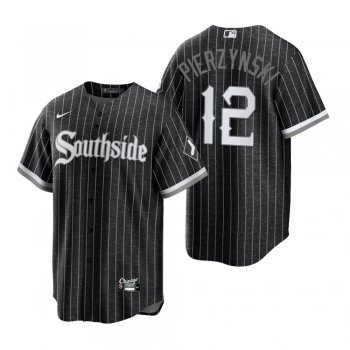 Chicago White Sox A.J. Pierzynski Black 2021 City Connect Replica Jersey