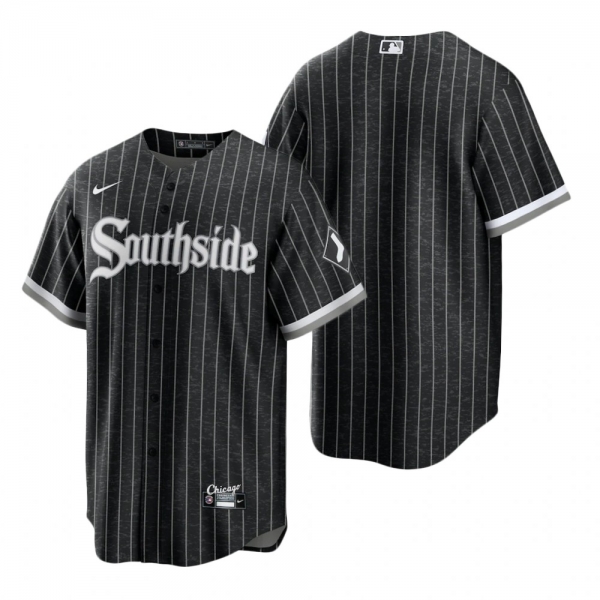 Chicago White Sox Black 2021 City Connect Replica Jersey