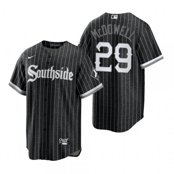 Chicago White Sox Jack McDowell Black 2021 City Connect Replica Jersey