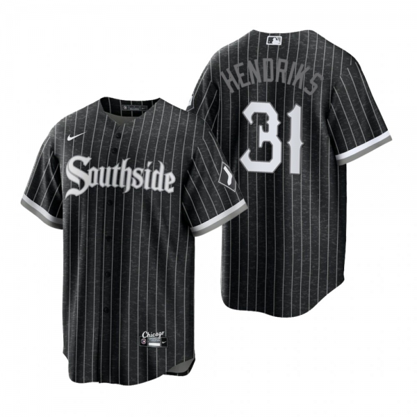 Chicago White Sox Liam Hendriks Black 2021 City Connect Replica Jersey