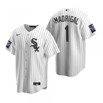 Chicago White Sox Nick Madrigal White 2021 All-Star Game Home Replica Jersey