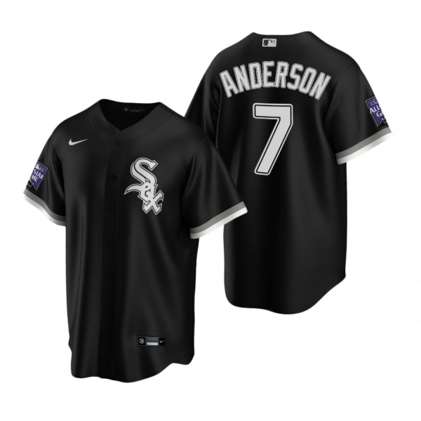 Chicago White Sox Tim Anderson Black 2021 All-Star Game Alternate Replica Jersey