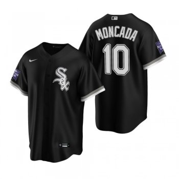 Chicago White Sox Yoan Moncada Black 2021 All-Star Game Alternate Replica Jersey