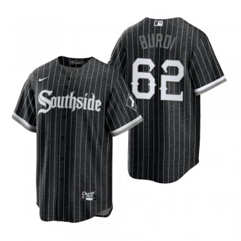 Chicago White Sox Zack Burdi Black 2021 City Connect Replica Jersey