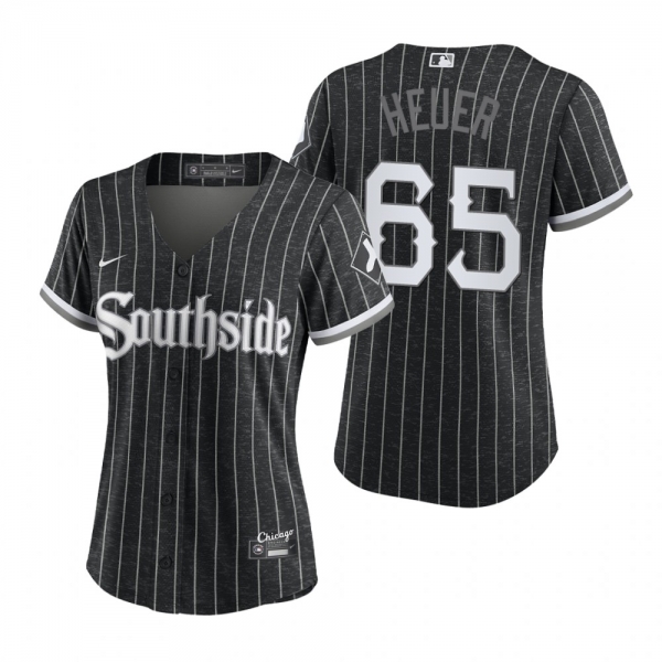 Women's Chicago White Sox Codi Heuer Black 2021 City Connect Replica Jersey