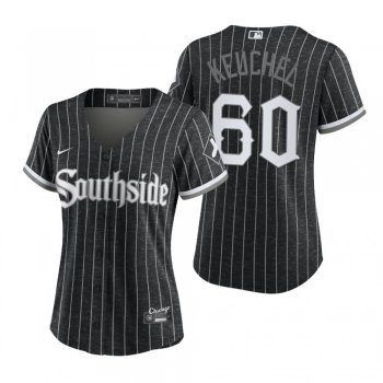 Women's Chicago White Sox Dallas Keuchel Black 2021 City Connect Replica Jersey