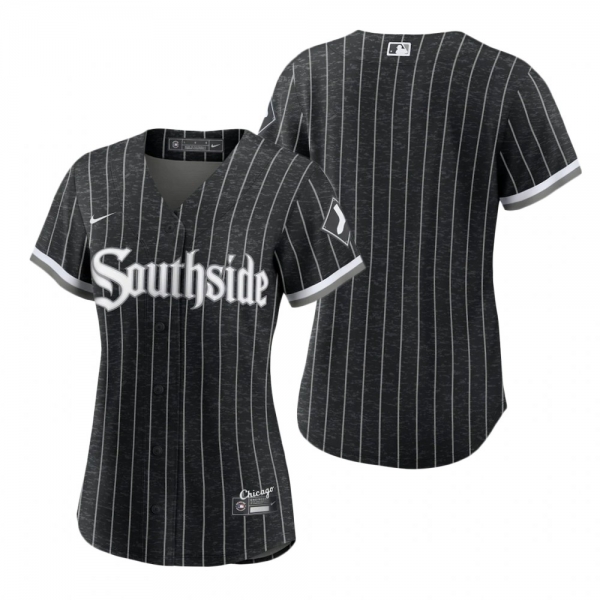 Women's Chicago White Sox Black 2021 City Connect Replica Jersey