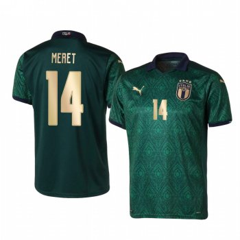 Alex Meret Italy national football team 2021 Third Men's Green Replica Jersey