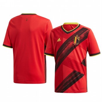 Belgium Men's 2020 Home Authentic Short Sleeve Jersey