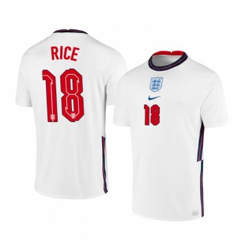 England National Team Declan Rice Men's Home Stadium Replica Jersey