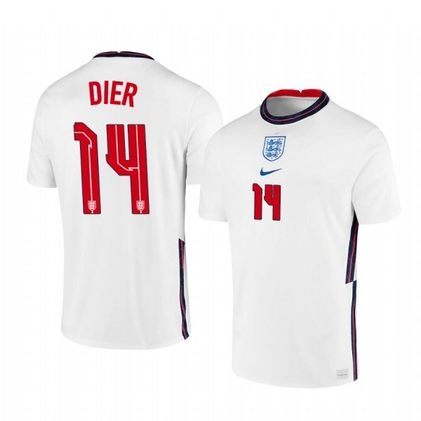 England National Team Eric Dier Men's Home Stadium Replica Jersey