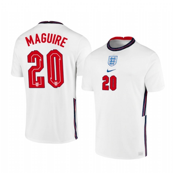 England National Team Harry Maguire Men's Home Stadium Replica Jersey