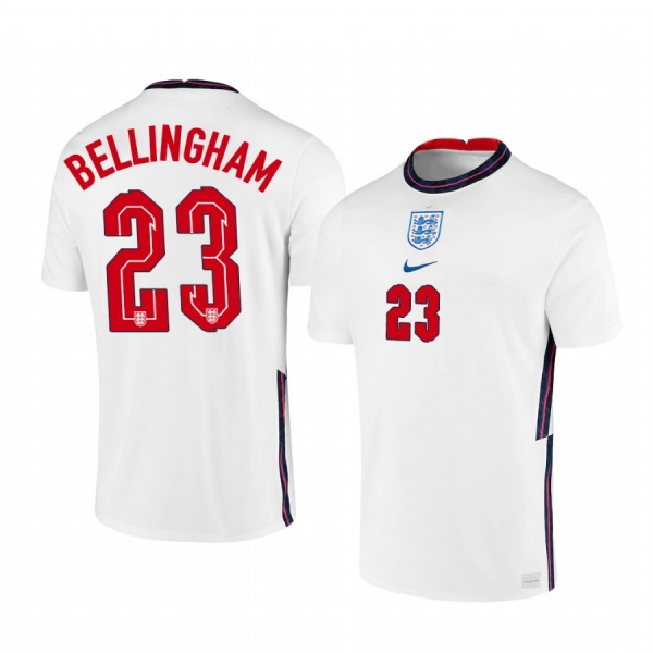 England National Team Jude Bellingham Men's Home Stadium Replica Jersey