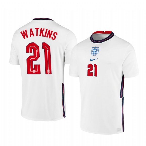 England National Team Ollie Watkins Men's Home Stadium Replica Jersey